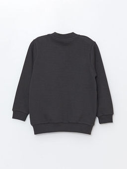 Bisiklet Yaka Bask?l? Erkek Bebek H?rka ve E?ofman Alt 2li Tak?m - Waikiki фото 3