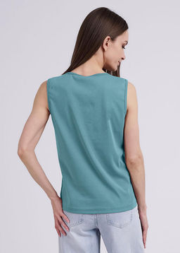 CLE Майка жен. 246256рр голубой - Clever wear фото 2