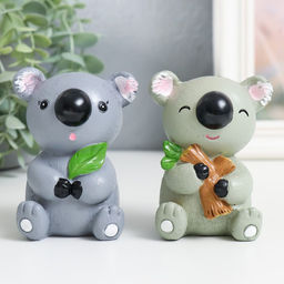 Фигурка полистоун «Милая коала», 6×5.5×9.2 см, МИКС