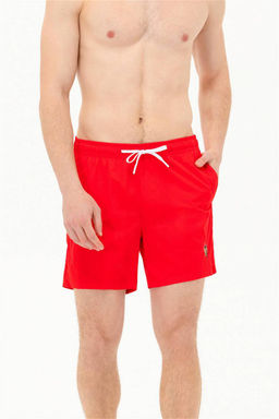 Мужские красные морские шорты - U.s. polo assn фото 9