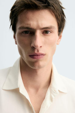 COTTON AND WOOL SHIRT - Zara фото 6