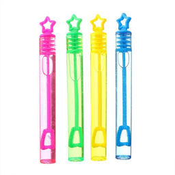 Цена за 48 шт. Мыльные пузыри нелопающиеся Звёздочки МИКС