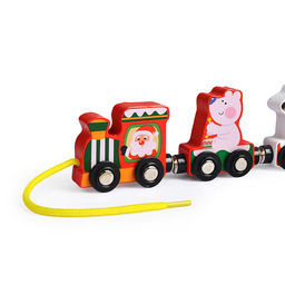 Шнуровка "Новогодний паровозик"в пакете