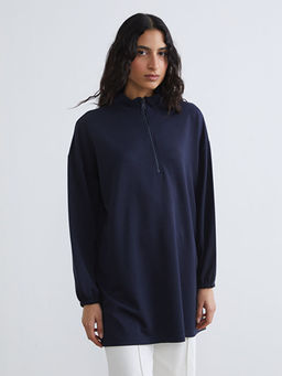 Soft Touch Oversize Kad?n Sweatshirt Tunik