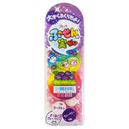 Жевательная резинка в виде драже Голубика Фусен Но Ми/Fusen No Mi Lotte, Япония, 35 г Акция