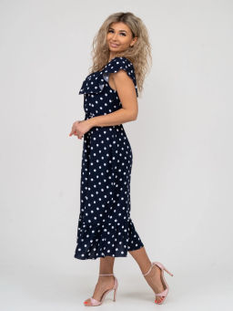 Платье женское, цвет синий