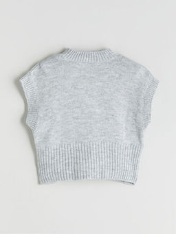 Yar?m Bal?k?? Yaka K?z ?ocuk Triko S?veter