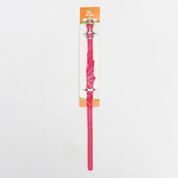 Ошейник с косынкой 32 х 1 см, ОШ 22-28, розовый - Пижон фото 5