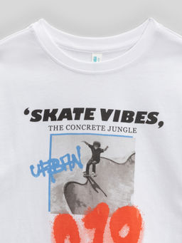 ACOOLA / Футболка детская для мальчиков Meringue белый