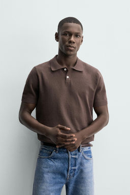 POLO PUNTO REGULAR FIT ESTRUCTURA / Blanco - Zara фото 10