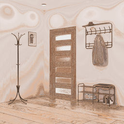 Вешалка напольная "Корона" разборная арт. ВНП 366