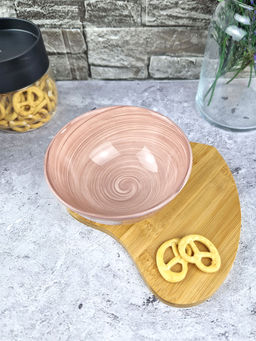 Цена за 2 шт. Салатник 12*5,5см Beige керамика OLS-DM-88