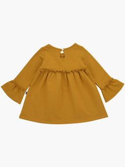 Платье для девочки UD 2486 горчица - Mini maxi фото 4