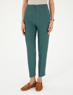 Ye_il Carrot Fit Keten Pantolon - Pierre cardin фото 2