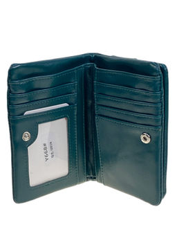 Женское портмоне из искусственной кожи, цвет зеленый - Greta фото 2