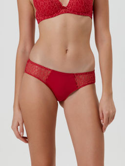 CONTE Трусы бриф с низкой линией талии VOILE RP1083 брусника - Conte elegant фото 4