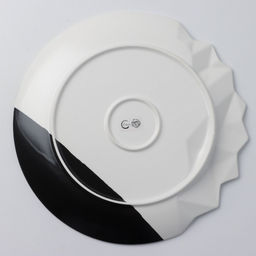 Тарелка плоская керамическая Снежные горы, d=27 см - Дорого внимание фото 7