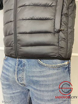 Куртка осенняя мужская с капюшоном