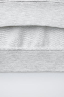 SUDADERA MANGA CORTA TEXTO RELIEVE / Gris vigor? - Zara фото 7