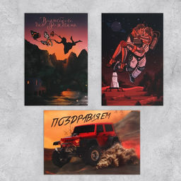 Набор открыток На все случаи жизни, 20 шт, 12 18 см - Дарите счастье фото 4