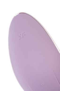 Вакуум-волновой бесконтактный стимулятор клитора Satisfyer Vulva Lover 1, силикон, фиолетовый  фото 13