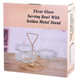 28675 Блюдо на подставка стекло 28х21см LR (х6) - Mayer&boch фото 4