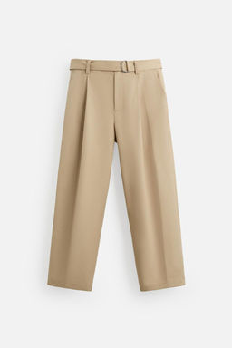 PLEATED TROUSERS WITH BELT - Zara фото 7