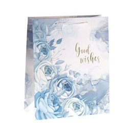 Цена за 12 шт. Пакет подарочный 26x32x12см Цветы / 3251L /уп 12/384/ - Галеонтрейд фото 5