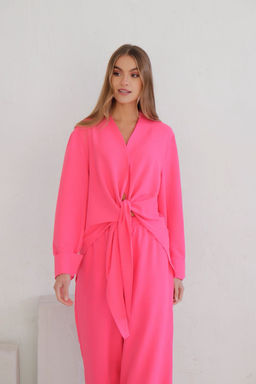 10355 Костюм с завязками и широкими брюками - Martichelli фото 3