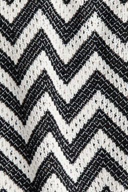Chaleco en punto jacquard con lazada - H&m фото 5