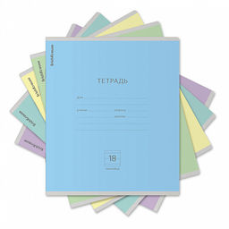 Цена за 200 шт. Тетрадь школьная ученическая ErichKrause Классика зеленая, 18 листов, клетка (в плёнке по 10 шт.)  фото 12