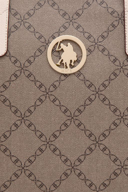 Женская бежевая сумка через плечо - U.s. polo assn фото 7