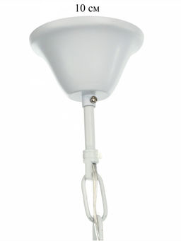 Люстра Astrid=5×40 Вт Е14 белый 60×60×60+50 см