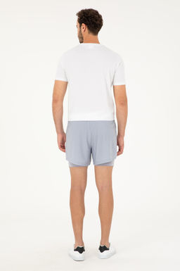 Мужские серые вязаные шорты Неожиданная скидка в корзине - U.s. polo assn фото 4