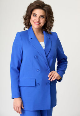 Костюм БелЭльСтиль 848/601 голубой  фото 4