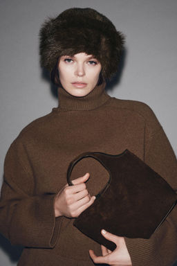 LEATHER MINI TOTE BAG