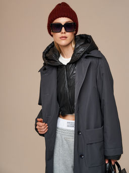 Плащ утепленный HOOPS, арт. 33090  фото 16