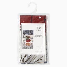 Полотенце Этель Forest bear 4073 см, 100% хлопок, саржа 190 г/м  фото 8