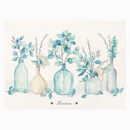 Салфетка на стол Доляна Flowers ПВХ 40*29см  фото 2