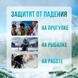 Ледоступы универсальные 12 шипов, ледоходы для обуви. - Family фото 3