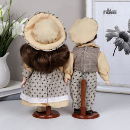 Сувенир коллекционный Мальчик и Девочка 2 штуки набор 31 см / 1213 /уп 24/ - Галеонтрейд фото 24