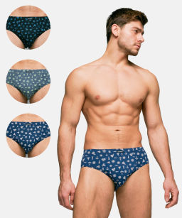 Трусы мужские слипы Rogers 508-69 хлопок, эластан размеры M, L, XL, 2XL