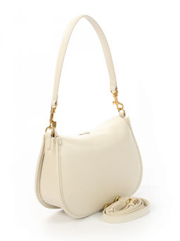 LACCOMA сумка АМ2400-молочный натуральная кожа хлопок