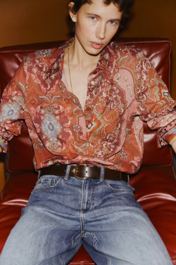 Camisa estampada de algod?n - H&m фото 2