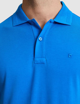 Sax Slim Fit %100 Pamuk D__meli Polo Yaka Basic Ti__rt