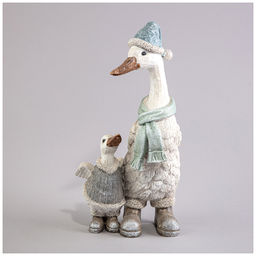 СТАТУЭТКА ГУСИ 14,5Х13,5Х27,5 СМ - Lefard фото 3