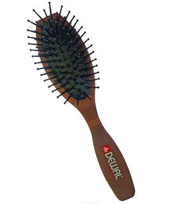 Dewal Щетка массажная мини / Coffee BR-6401, коричневый