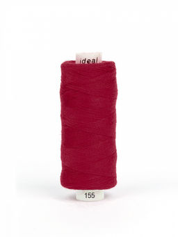 Нитки IDEAL бытовые 40/2 полиэстер 366м цв.155 малиновый уп.10шт