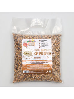 Крошка шамотного кирпича «Рецепты дедушки Никиты», фр 2-5, 2 кг