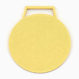 Медаль призовая 004 диам 5 см. 1 место. Цвет зол. Без ленты - Командор фото 3